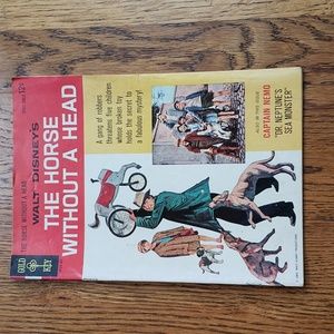 Vintage 60s Walt Disney's The Horse Without A Head Gold Key Comics Comic Book
